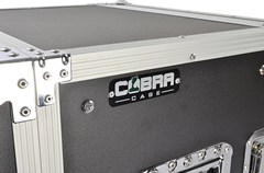Cobra 8U 19-Inch Rack Flight Case 350mm Deep – Strong Plywood, Removable Lids